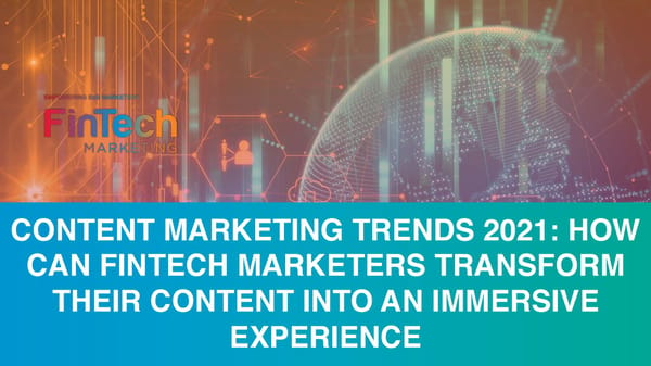 Content Marketing Trends 2021 - Page 1